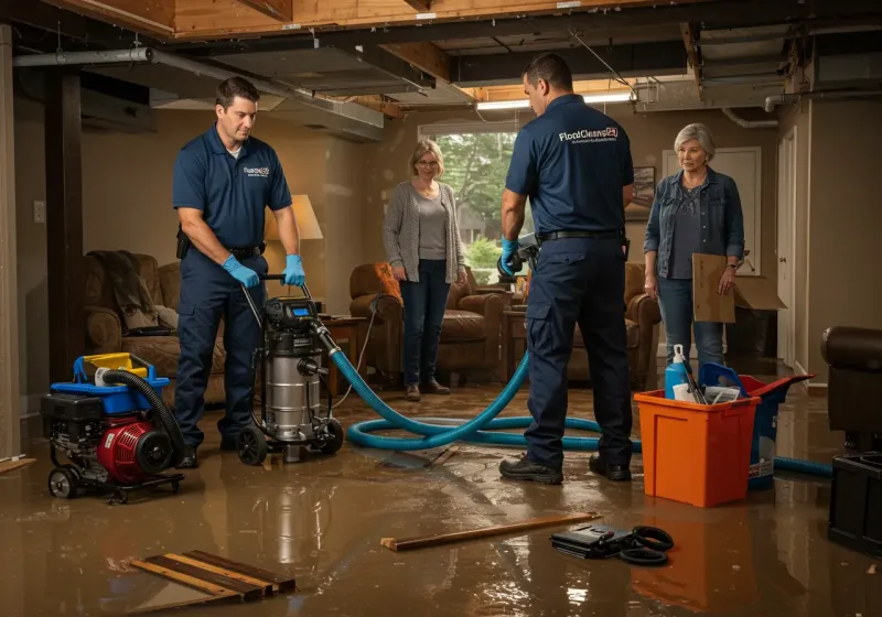 Basement Water Extraction and Removal Techniques process in Lake Dalecarlia, IN